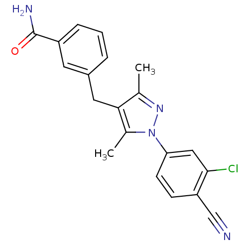 Chemical structure of BindingDB Monomer ID 50366215