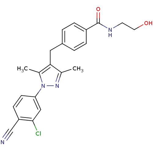 Chemical structure of BindingDB Monomer ID 50366220