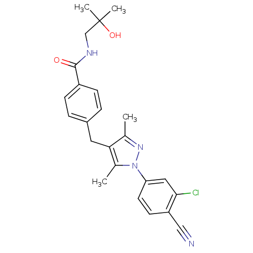 Chemical structure of BindingDB Monomer ID 50366221