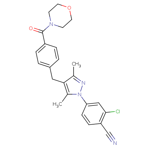 Chemical structure of BindingDB Monomer ID 50366222