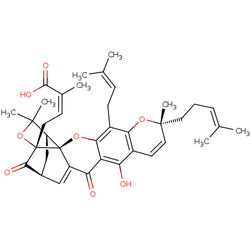 Chemical structure of BindingDB Monomer ID 50366237