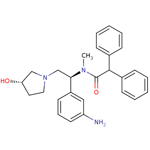 Chemical structure of BindingDB Monomer ID 50366360