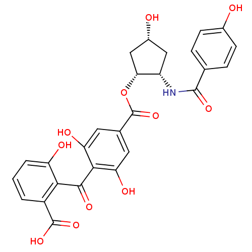 Chemical structure of BindingDB Monomer ID 50366386