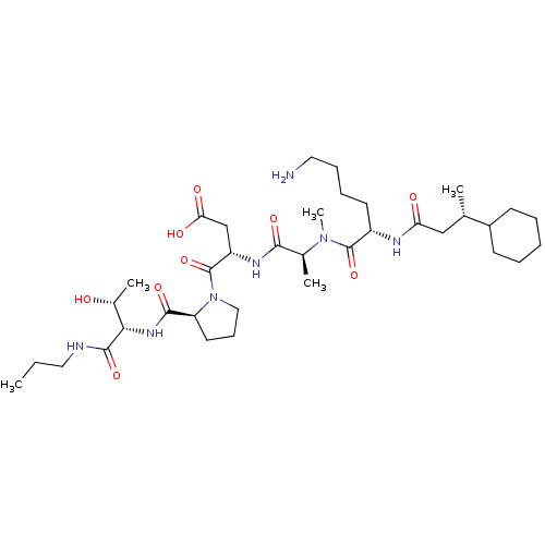 Chemical structure of BindingDB Monomer ID 50366443