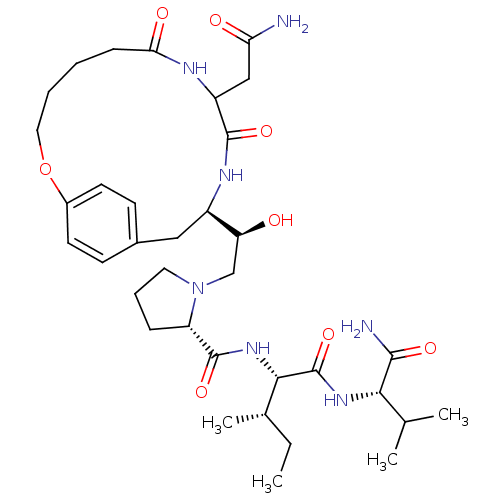 Chemical structure of BindingDB Monomer ID 50366462