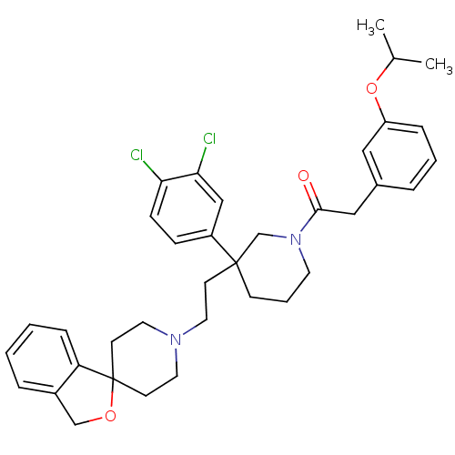 Chemical structure of BindingDB Monomer ID 50366500