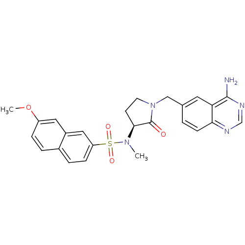 Chemical structure of BindingDB Monomer ID 50366615