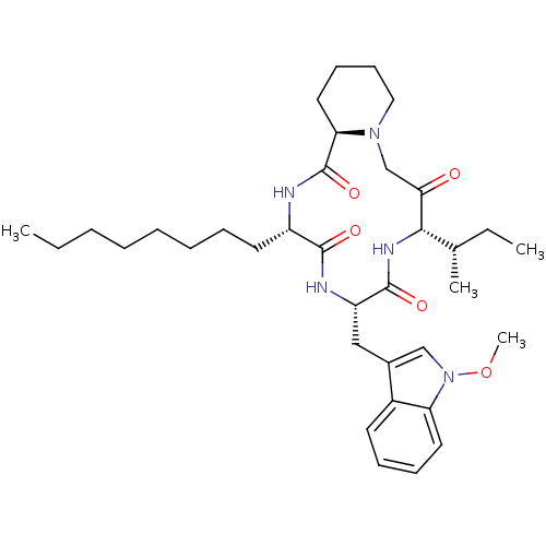 Chemical structure of BindingDB Monomer ID 50366691