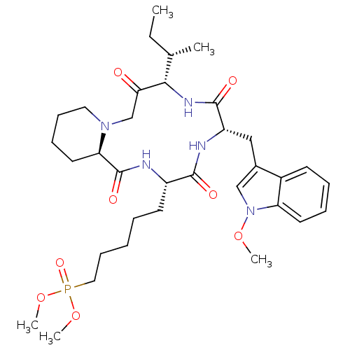 Chemical structure of BindingDB Monomer ID 50366702