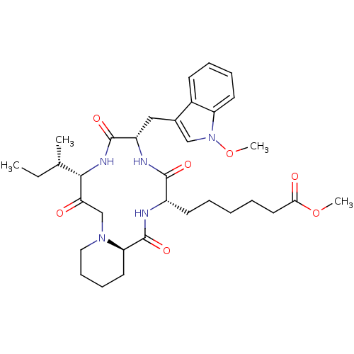 Chemical structure of BindingDB Monomer ID 50366713