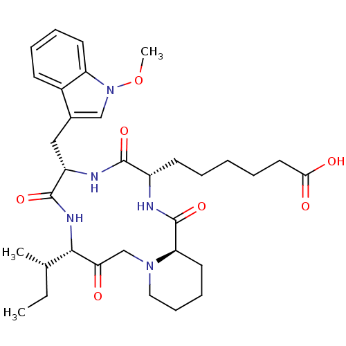 Chemical structure of BindingDB Monomer ID 50366722