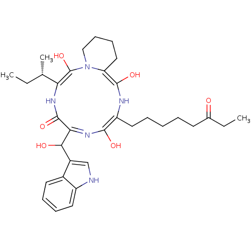 Chemical structure of BindingDB Monomer ID 50366734