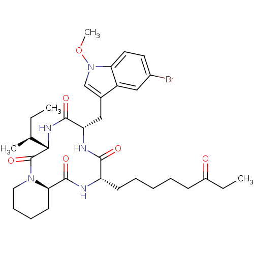 Chemical structure of BindingDB Monomer ID 50366744