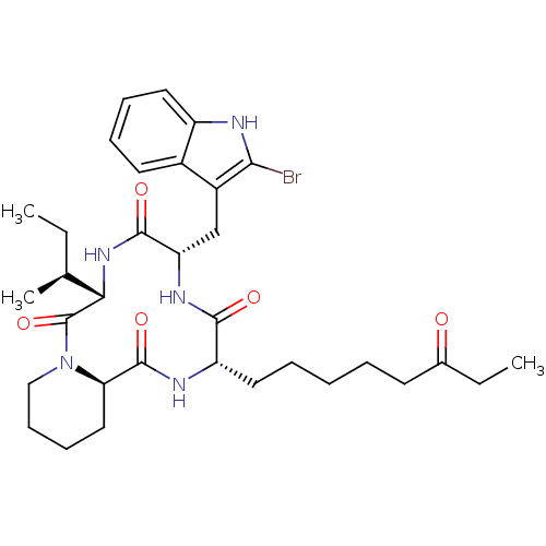 Chemical structure of BindingDB Monomer ID 50366747