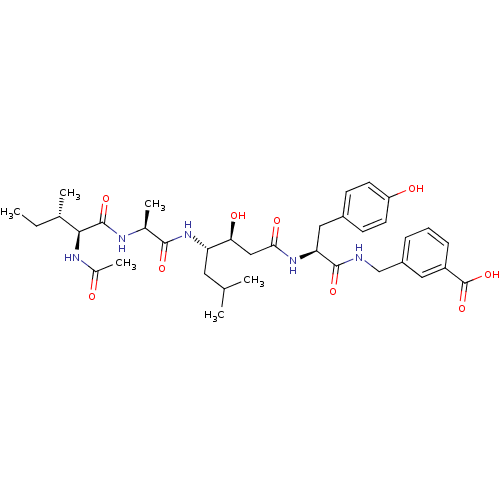 Chemical structure of BindingDB Monomer ID 50366847