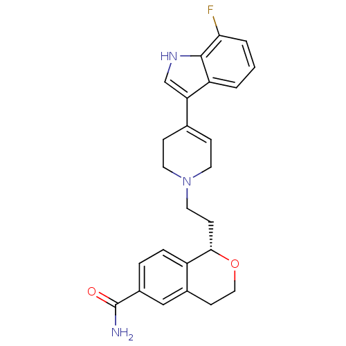 Chemical structure of BindingDB Monomer ID 50366907