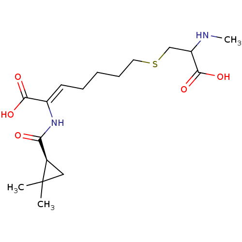 Chemical structure of BindingDB Monomer ID 50367505