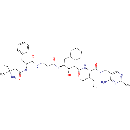 Chemical structure of BindingDB Monomer ID 50368156