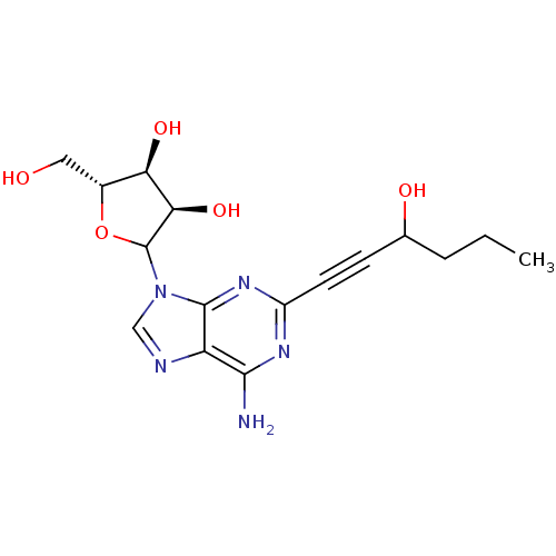 Chemical structure of BindingDB Monomer ID 50368343