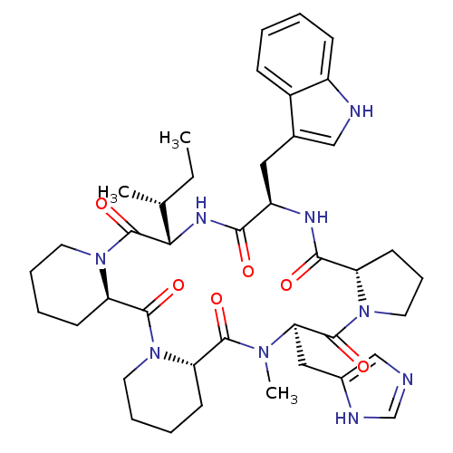 Chemical structure of BindingDB Monomer ID 50368438