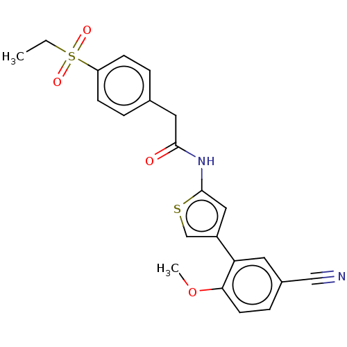 Chemical structure of BindingDB Monomer ID 50369038