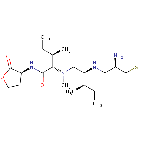 Chemical structure of BindingDB Monomer ID 50369374