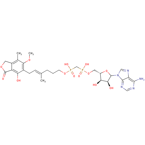 Chemical structure of BindingDB Monomer ID 50369419