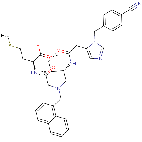 Chemical structure of BindingDB Monomer ID 50369443