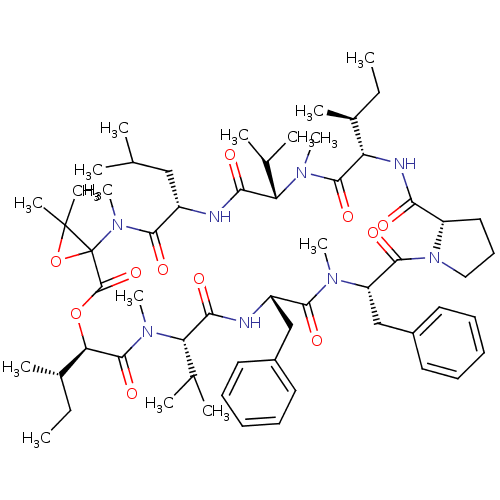 Chemical structure of BindingDB Monomer ID 50369548