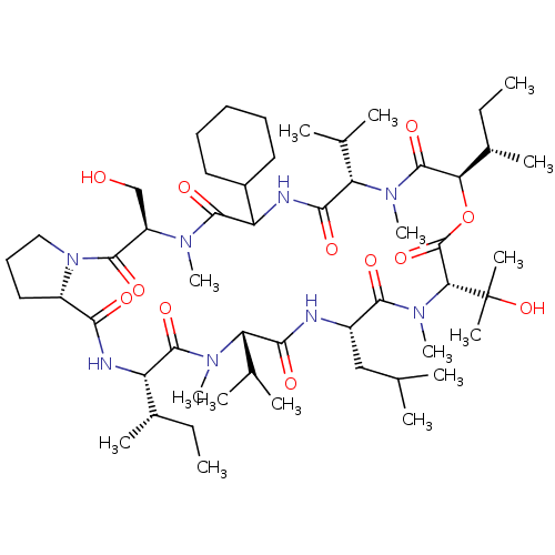 Chemical structure of BindingDB Monomer ID 50369559