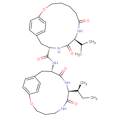 Chemical structure of BindingDB Monomer ID 50369800