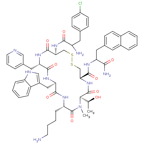 Chemical structure of BindingDB Monomer ID 50370061