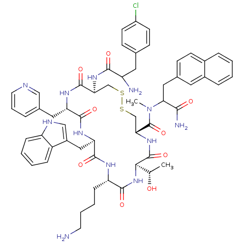 Chemical structure of BindingDB Monomer ID 50370063