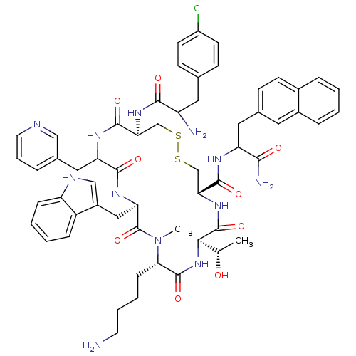 Chemical structure of BindingDB Monomer ID 50370064