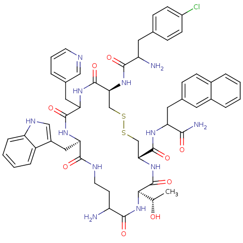 Chemical structure of BindingDB Monomer ID 50370066