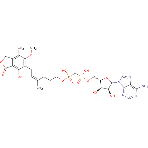 Chemical structure of BindingDB Monomer ID 50370187