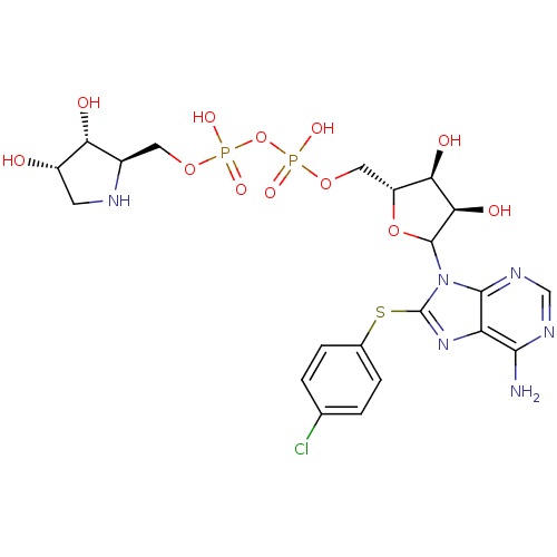 Chemical structure of BindingDB Monomer ID 50370282