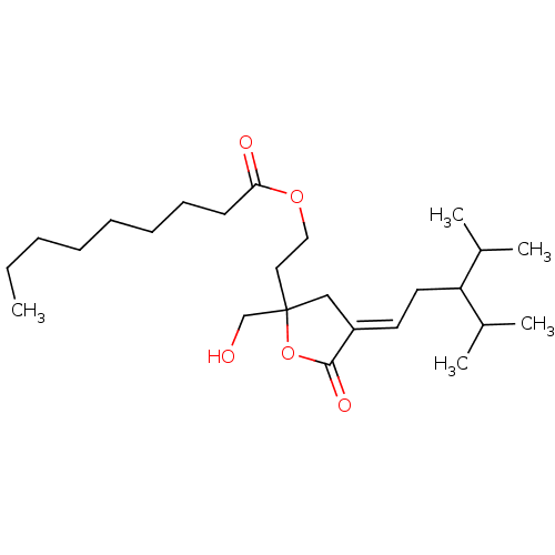 Chemical structure of BindingDB Monomer ID 50370355
