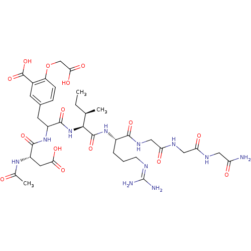 Chemical structure of BindingDB Monomer ID 50370425