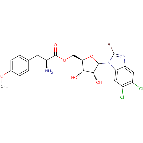 Chemical structure of BindingDB Monomer ID 50370606