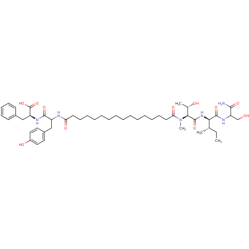 Chemical structure of BindingDB Monomer ID 50370633