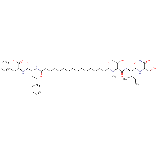 Chemical structure of BindingDB Monomer ID 50370638