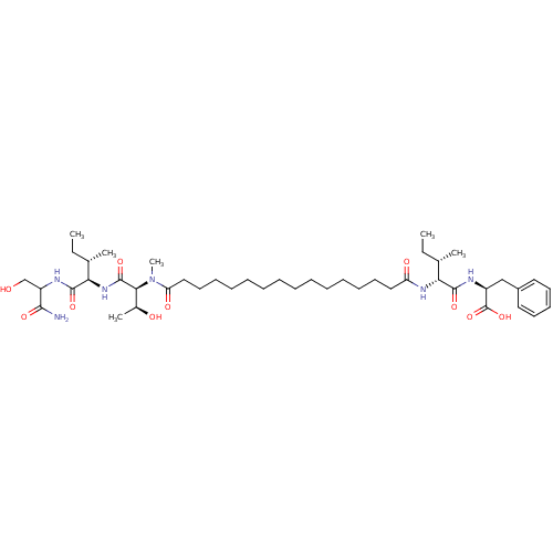 Chemical structure of BindingDB Monomer ID 50370639