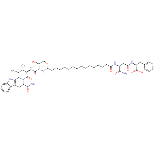 Chemical structure of BindingDB Monomer ID 50370649