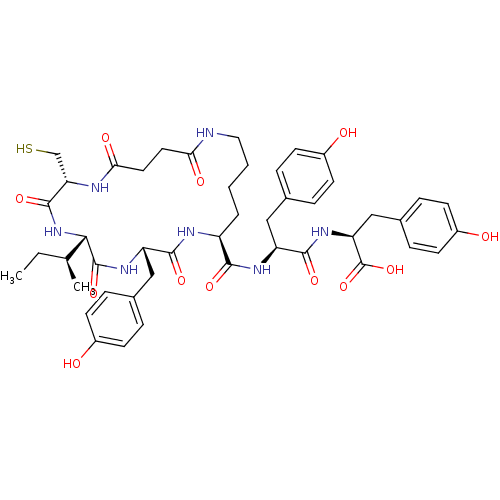 Chemical structure of BindingDB Monomer ID 50370732