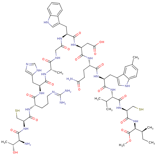 Chemical structure of BindingDB Monomer ID 50370744