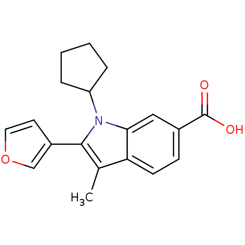 Chemical structure of BindingDB Monomer ID 50370756