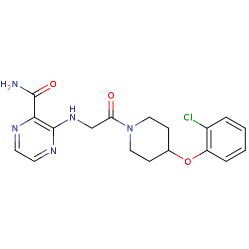 Chemical structure of BindingDB Monomer ID 50371018
