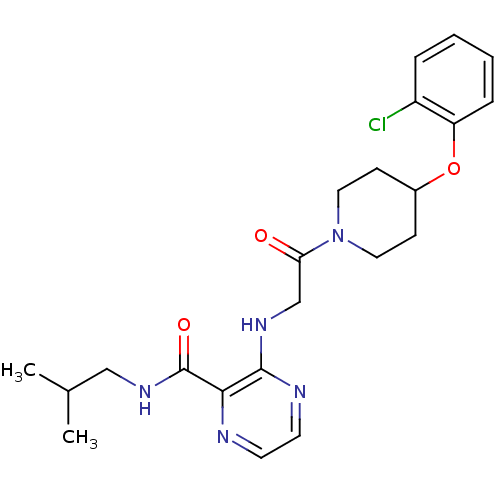 Chemical structure of BindingDB Monomer ID 50371029