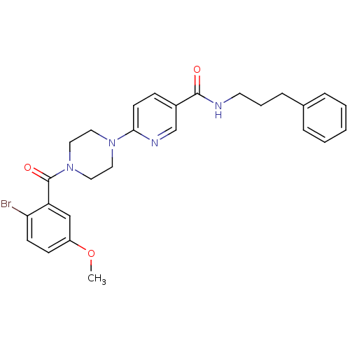 Chemical structure of BindingDB Monomer ID 50371052